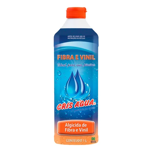 Algicida Cris Agua Fibra e Vinil 1L